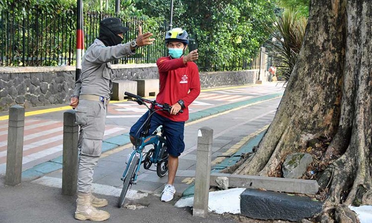 Masuk Zona Merah Covid-19, Pedestrian Kebun Raya Bogor Ditutup 