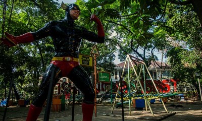 Pemkot Kota Bandung Kembali Tutup Taman dan Fasilitas Bermain Anak