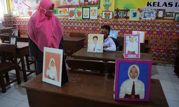Sekolah di Pamekasan Jawa Timur Mulai Gelar Pembelajaran Secara Tatap Muka