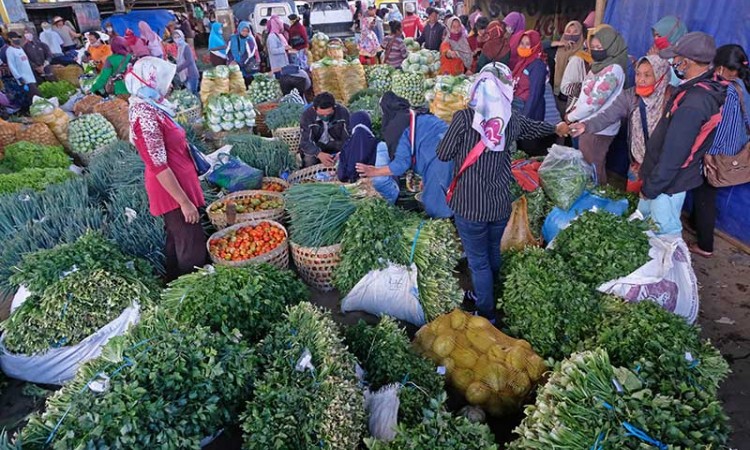 Transaksi Sayuran di Sub Terminal Agribisinis Magelang Menurun 50 Persen Akibat Pandemi Covid-19