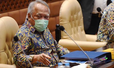 Menteri PUPR Basuki Hadimuljono Raker Dengan Komisi V DPR Bahas Penyesuaian Anggaran