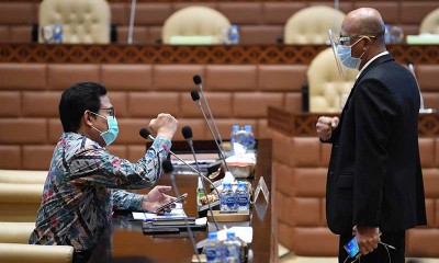 Bahas Penyesuaian Anggaran 2021, Menteri Desa PDTT Abdul Halim Iskandar Raker Dengan Komisi V DPR