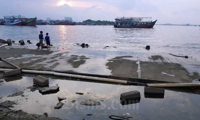Dermaga Kali Adem Muara Angke Jakarta Jadi Tempat Liburan Saat PSBB DKI Jakarta