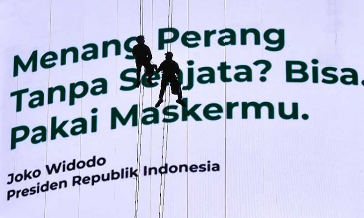 Presiden Joko Widodo Meminta Warga Disiplin dan Kerja Keras Untuk Menghadapi Pandemi Covid-19