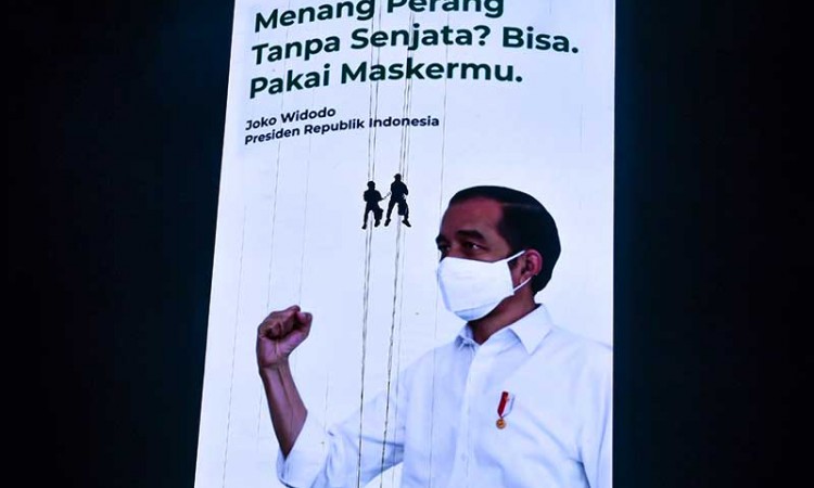 Presiden Joko Widodo Meminta Warga Disiplin dan Kerja Keras Untuk Menghadapi Pandemi Covid-19