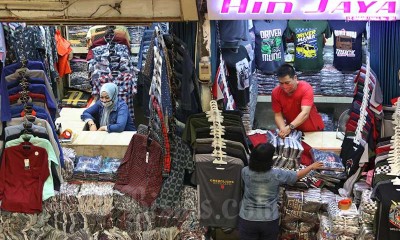 Pedagang Tekstil di Jakarta Alami Penurun Omzet Hingga 50 Persen Akibat PSBB Jilid II