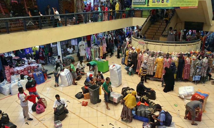 Pedagang Tekstil di Jakarta Alami Penurun Omzet Hingga 50 Persen Akibat PSBB Jilid II