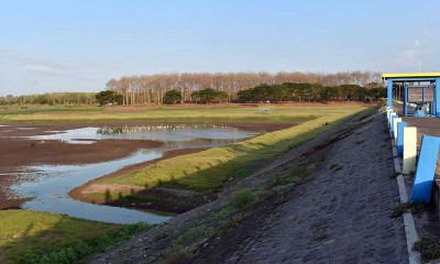 Waduk Saradan di Jawa Timur Mulai Alamai Kekeringan