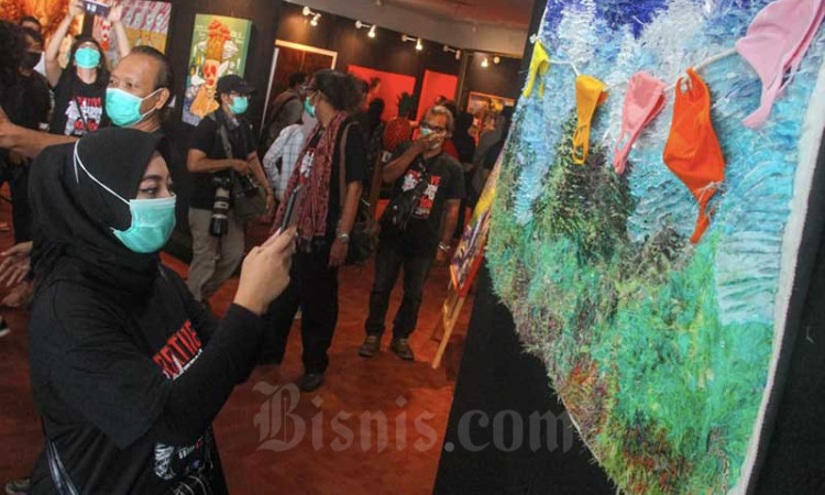 Pameran Karya Seni Bertema Covid-19