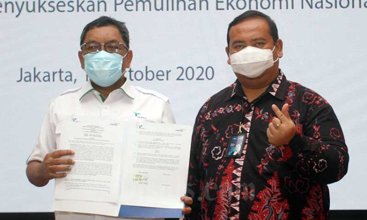 Pelindo IV Kerja Sama Dengan Bank Mandiri Terkait Pembiayaan Kredit Talangan