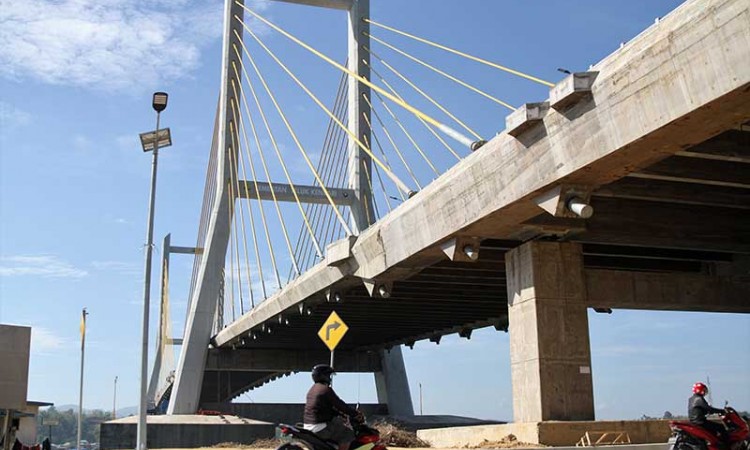 Jembatan Teluk Kendari Akan Diresmikan Presiden Joko Widodo