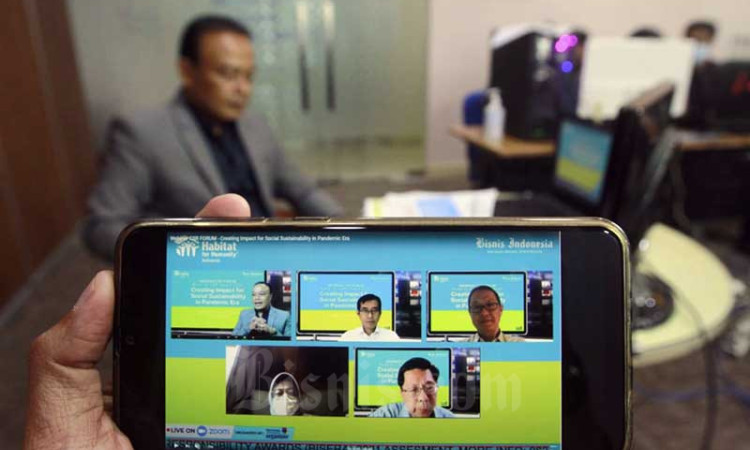 Bisnis Indonesia Bersama Habitat for Humanity Indonesia Gelar Webinar Bahas Progam CSR