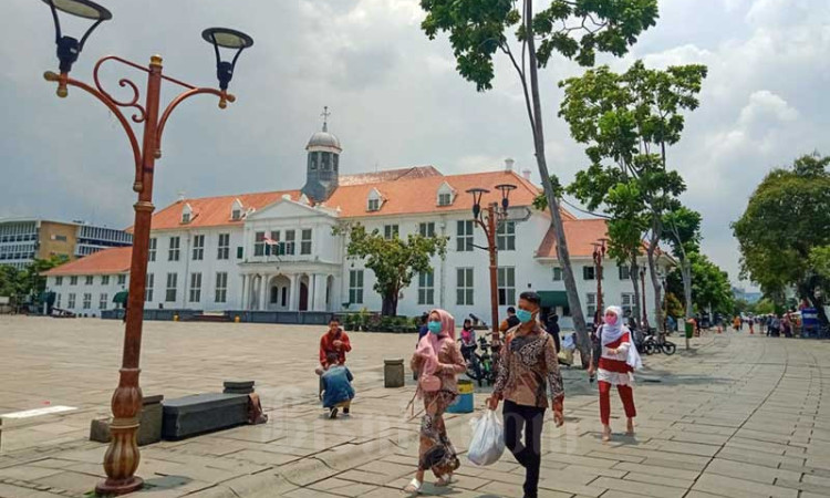 Komplek Wisata Kota Tua Mulai Ramai Dikunjungi Pascapenerapan PSBB Transisi