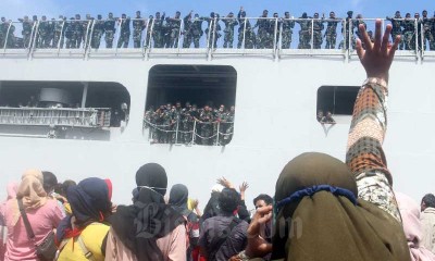 450 Prajurit Batalyon Infantreri Raider 700 Wira Yudha Cakti Kodam XIV Hasanuddin Berangkat Ke Papua