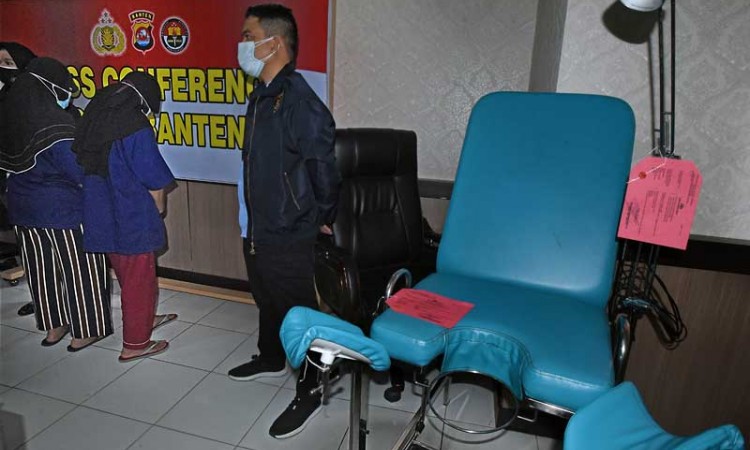 Polda Banten Ungkap Kasus Aborsi di Pandeglang