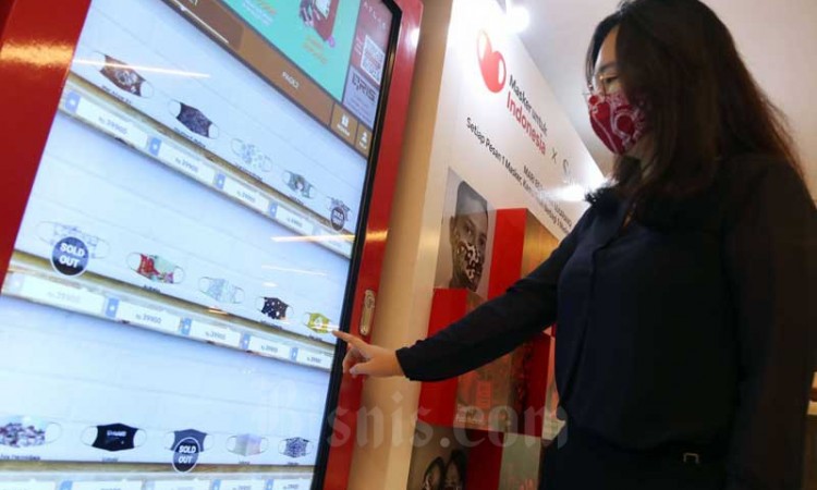 Mesin Penjual Masker Otomatis Tersedia di Jakarta