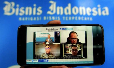 Bisnis Indonesia Gelar Webinar Bahas Bisnis Multifinance Urgensi Relaksasi Kebijakan Guna Mendorong Kinerja