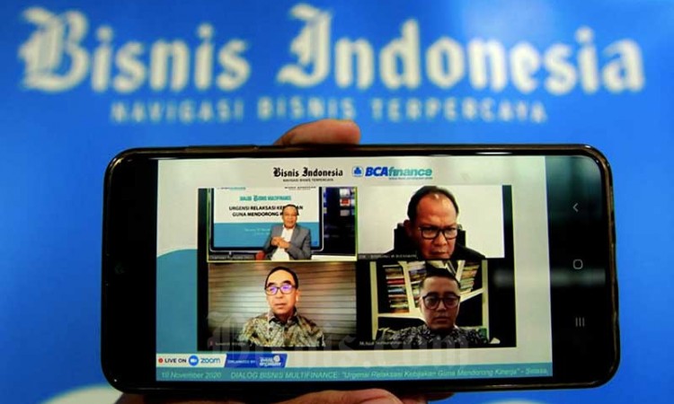 Bisnis Indonesia Gelar Webinar Bahas Bisnis Multifinance Urgensi Relaksasi Kebijakan Guna Mendorong Kinerja