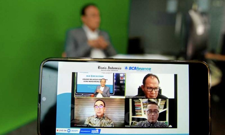 Bisnis Indonesia Gelar Webinar Bahas Bisnis Multifinance Urgensi Relaksasi Kebijakan Guna Mendorong Kinerja