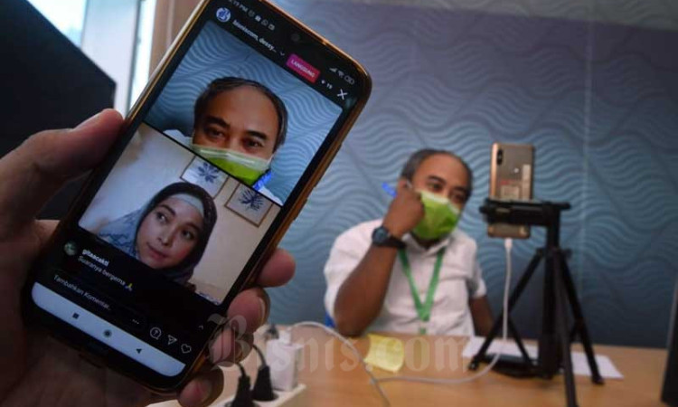Bisnis Indonesia Gelar Diskusi Virtual Membahas Tips Menjaga Kesehatan Mental di Tengah Pandemi