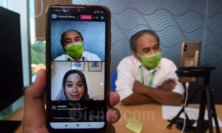 Bisnis Indonesia Gelar Diskusi Virtual Membahas Tips Menjaga Kesehatan Mental di Tengah Pandemi