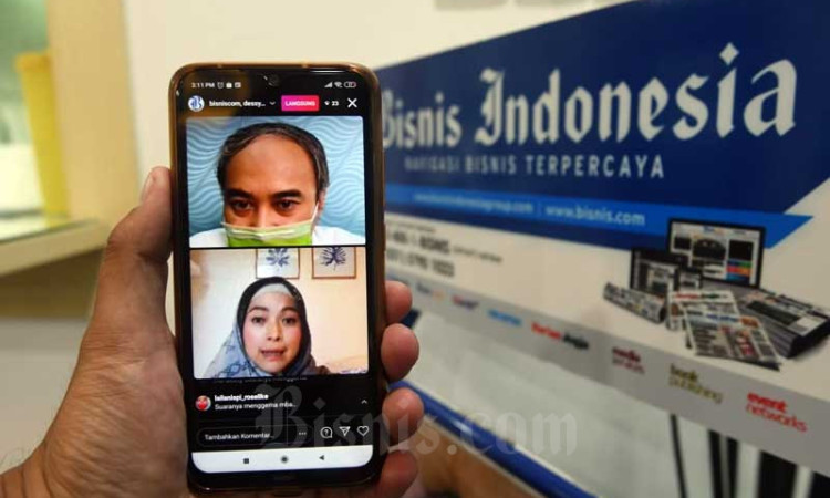 Bisnis Indonesia Gelar Diskusi Virtual Membahas Tips Menjaga Kesehatan Mental di Tengah Pandemi
