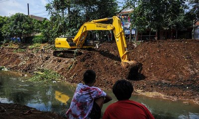 Antisipasi Banjir, Sungai Anak Citarum Mulai Dinormalisasi