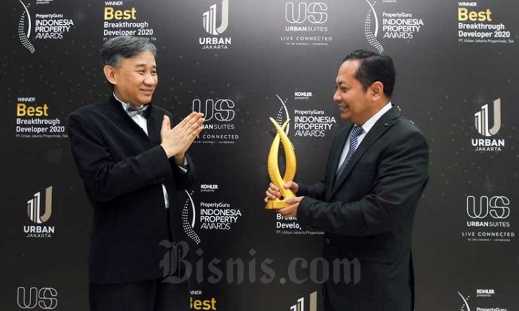 PT Urban Jakarta Propertindo Terima Penghargaan Indonesia Property Award 2020 