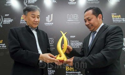 PT Urban Jakarta Propertindo Terima Penghargaan Indonesia Property Award 2020 