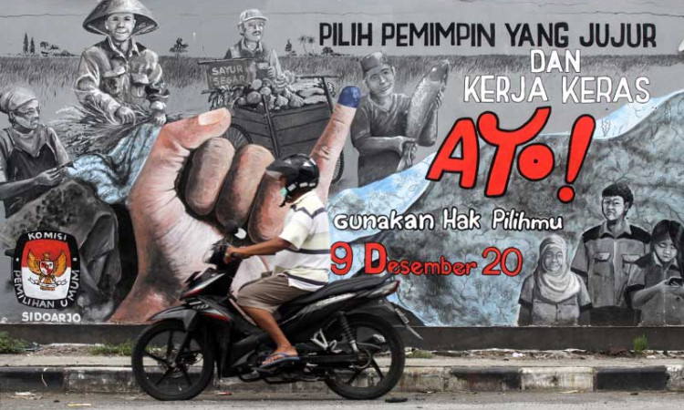 Sosialisasi Pilkada Serentak 2020 Melalui Mural