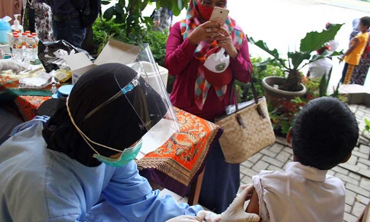 Bulan Imunisasi Anak Sekolah Tetap Digelar Meski Masih Pandemi Covid-19