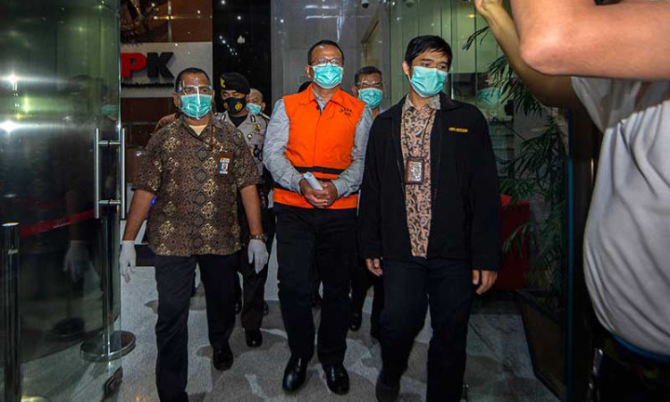Menteri Kelautan dan Perikanan Edhy Prabowo Ditangkap KPK