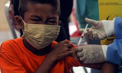 Dinas Kesehatan Kota Depok Gelar Bulan Imunisasi Anak Sekolah