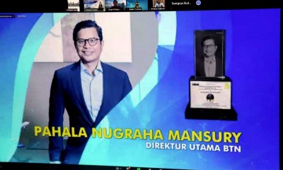Direktur Utama PT Bank Tabungan Negara (Persero) Tbk. Pahala Nugraha Mansury Ditetapkan Sebagai Salah Satu Bankir Terbaik