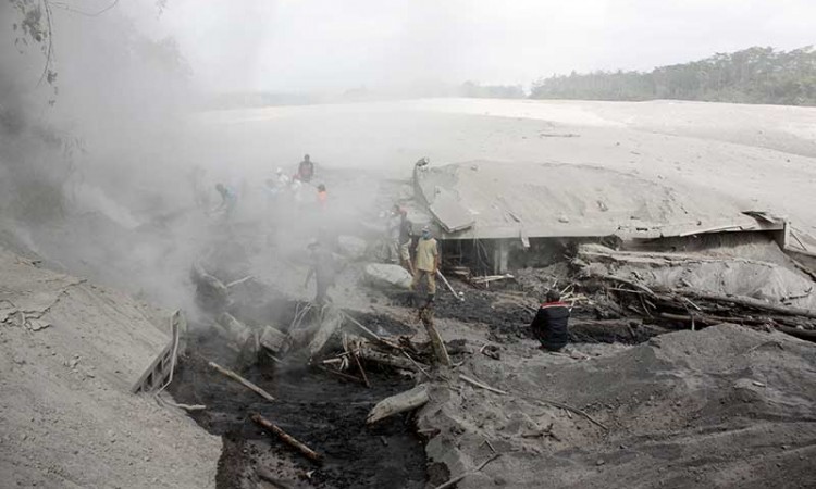Kondisi Terkini Kawasan Lumajang Seusai Banjir Lahar Panas saat Erupsi Gunung Semeru