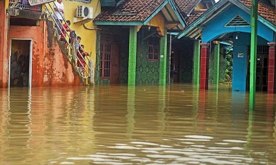 Banjir Rendam Kawasan Cilegon Banten
