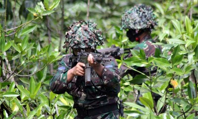 Pasukan Marinir Gelar Latihan Tempur di Papua