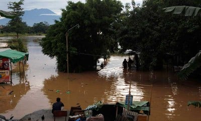 Sungai Bengawan Solo Meluap, Sejumlah Permukiman Warga Terendam Banjir