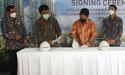 Urban Jakarta Propertindo Tunjuk Waskita Karya Sebagai Kontraktor Utama Pembungan Urban Suites