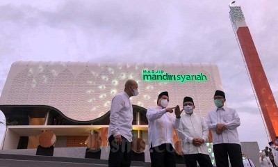 Mandiri Syariah Resmikan Masjid di Rest Area Km 88 Tol Cipularang