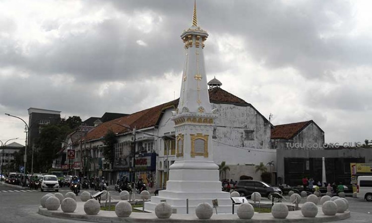 Wajah Baru Tugu Pal Putih Yogyakarta