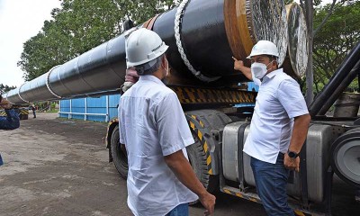 PT Krakatau Steel (Persero) Tbk. Ekspor Baja Ke Asutralias Sebnayakk 4.370 Ton Pipa Baja