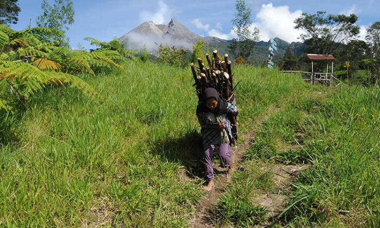 BPPTKG Menyatakan Laju Deformasi Gunung Merapi Dari EDM Babadan sebesar 10 Centimeter Per Hari 
