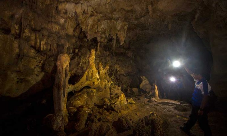 Goa Liang Tapah di Kalsel Menjadi Destinasi Wisata Alam Yang Termasuk Geopark Meratus