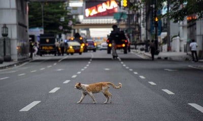 Jalanan Kota Bandung Ditutup Jelang Pergantian Tahun Baru