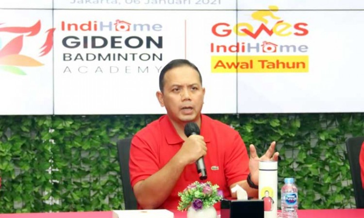 Telkom Indihome Regional II Berikan Beasiswa Pelatihan Bulu Tangkis