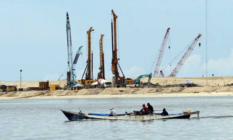 Proyek Pembangunan Pelabuhan Makassar New Port Sudah Mencapai 63,75 Persen