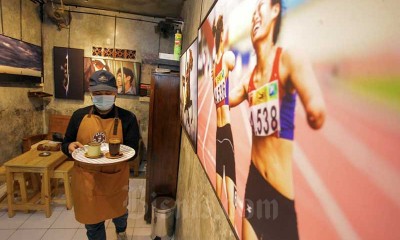 Kedai Kopi Bernuansa Galeri Foto di Jakarta