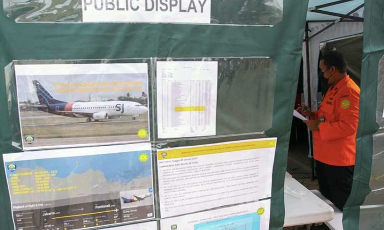 Persiapan Pencarian Pesawat Sriwijaya Air SJY 182 di Perairan Kepulauan Seribu