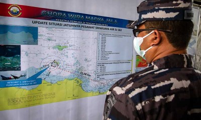 Suasana Posko Pencarian Pesawat Sriwijaya Air SJ182 di Tanjung Priok